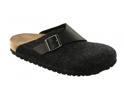 Birkenstock Basel Anthracite Black Clog