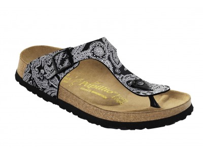 Gizeh Floral Paisley Black