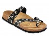 Tabora Flower Black White